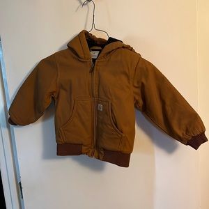 Carhartt quilt lined jacket size 3t
